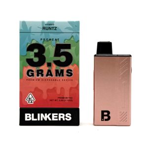 🚨 Blinkers – 3.5g Premium Disposable Preheat Function | Sleek Design | High-Potency Formula