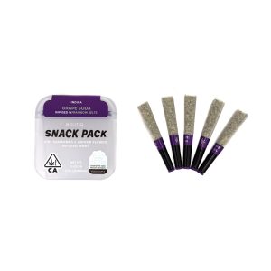 🌿 Boutiq Snack Pack Mini Pre-Rolls – 2.5g (5 x 0.5g Minis)  ✨ Infused with Premium Live Diamonds